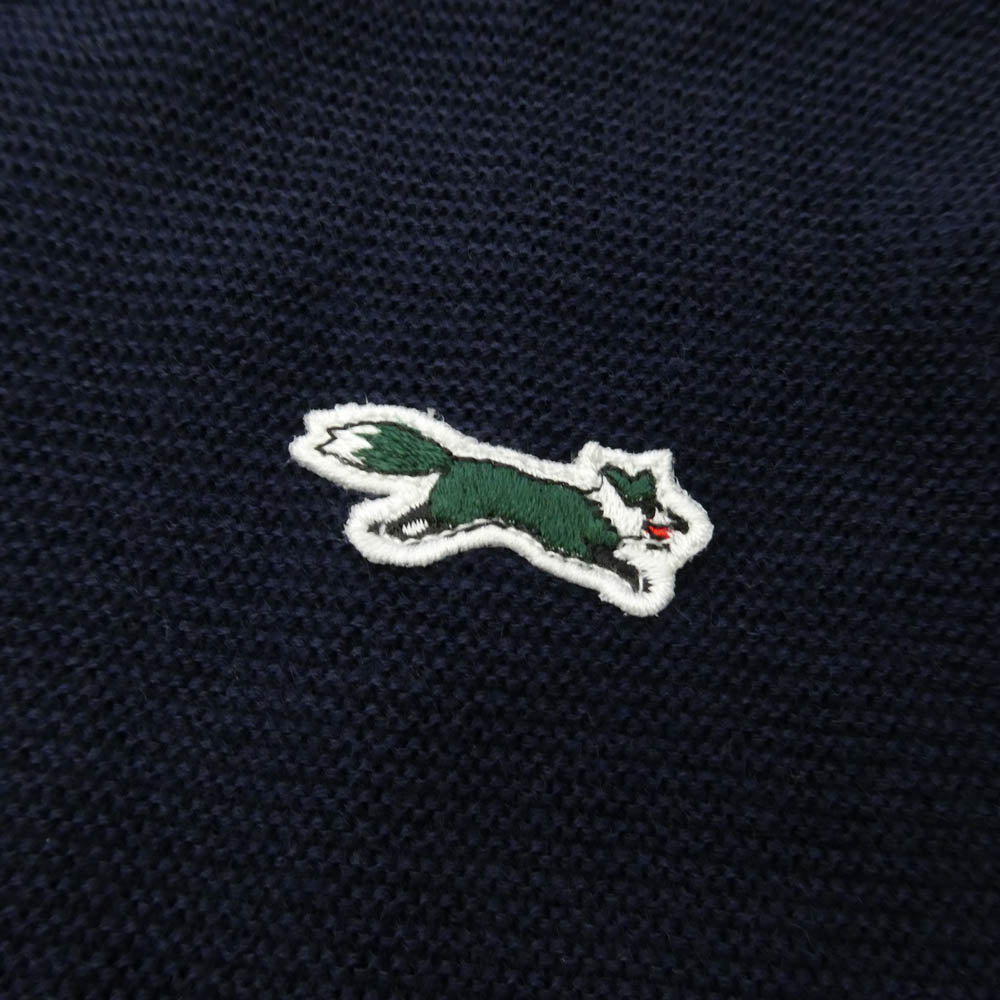 ペニーズ THE FOX COLLECTION フォックスコレクション 刺繍 カーディガン ネイビー系 L【中古】