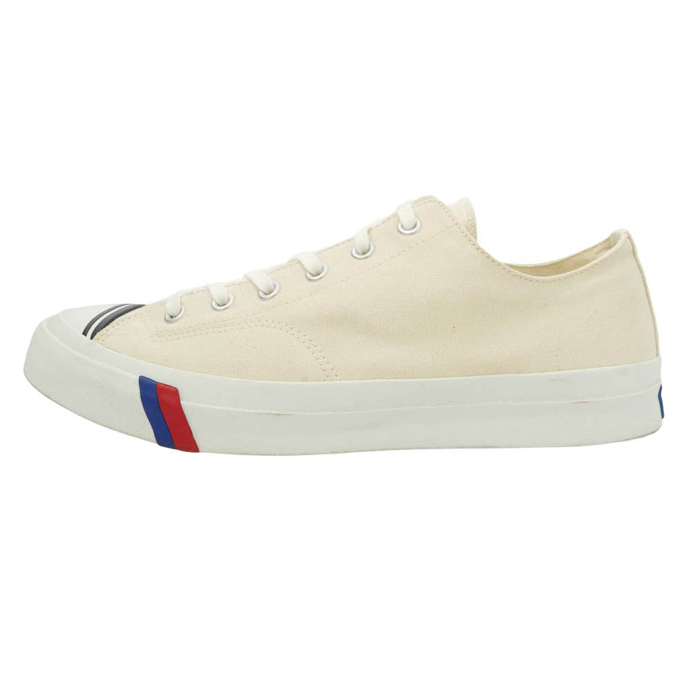 PRO-Keds プロケッズ PN1321 キャンバス ローカット スニーカー ベージュ系 オフホワイト系 29.5cm【中古】