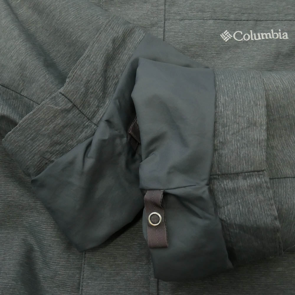 Columbia コロンビア 216 0216 XM1236 胸ロゴ刺繍 マウンテンパーカー ジャケット ダークグレー系 XXL【中古】