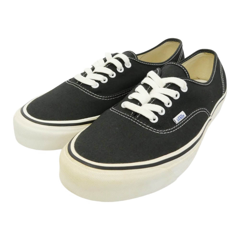 VANS バンズ VN0A38ENMR21 Authentic 44 Dx Anaheim Factory オーセンティック アナハイムファクトリー スニーカー ブラック系 オフホワイト系 30cm【中古】