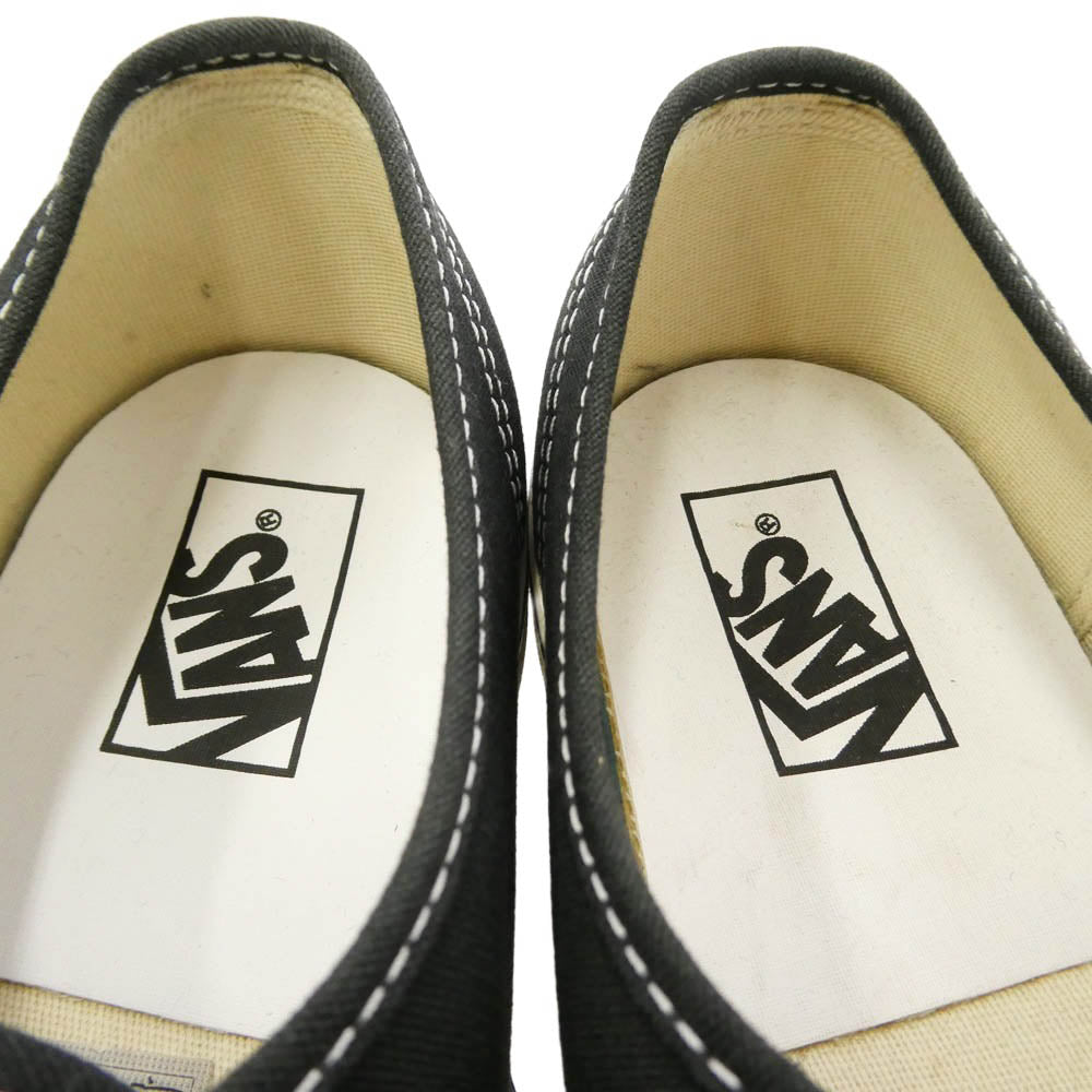VANS バンズ VN0A38ENMR21 Authentic 44 Dx Anaheim Factory オーセンティック アナハイムファクトリー スニーカー ブラック系 オフホワイト系 30cm【中古】