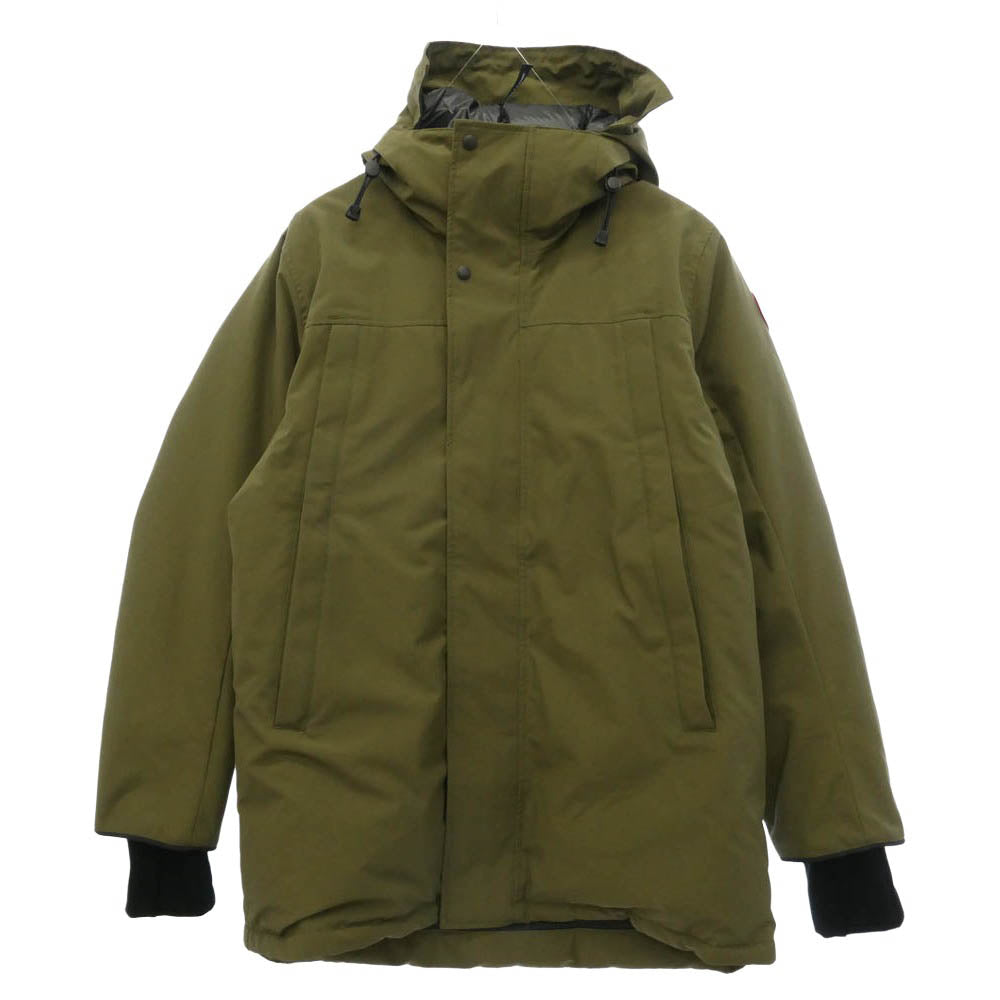 CANADA GOOSE カナダグース 3400M SANFORD PARKA サンフォードパーカ ダウンジャケット ミリタリーグリーン モスグリーン系 XL【中古】