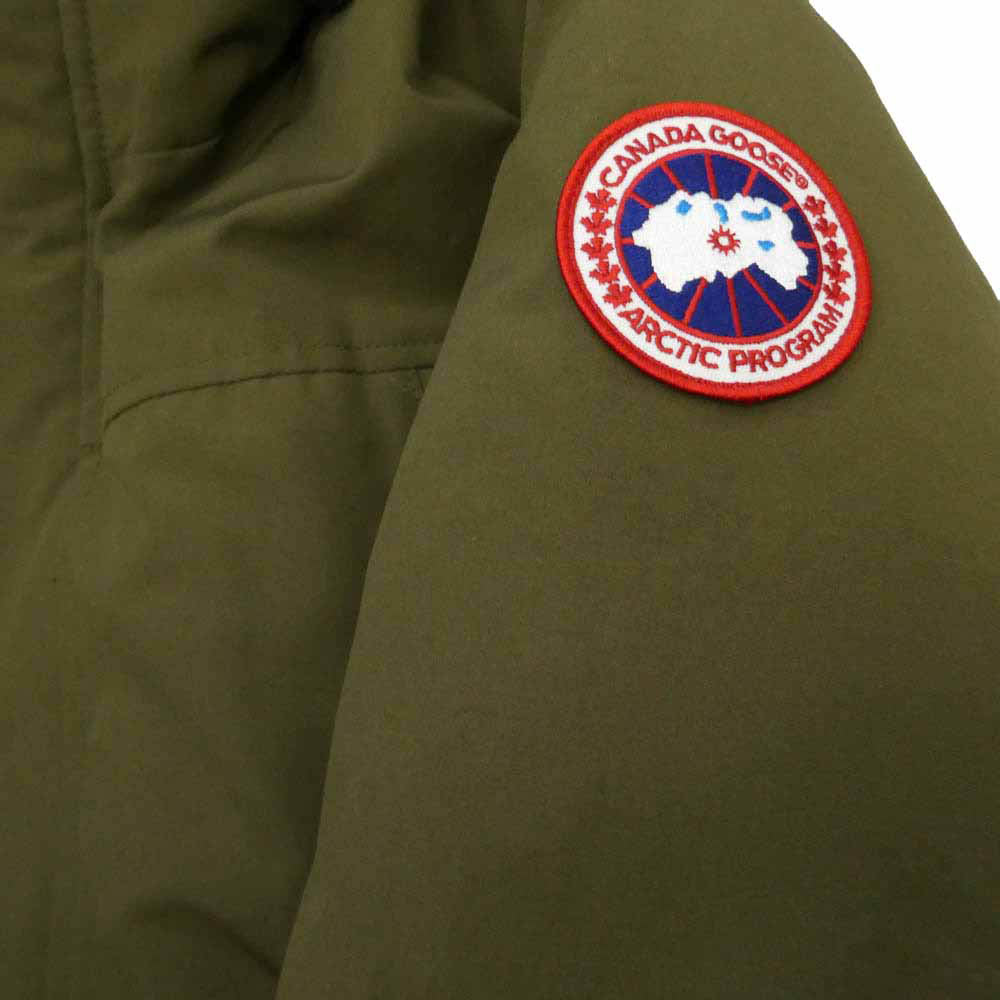 CANADA GOOSE カナダグース 3400M SANFORD PARKA サンフォードパーカ ダウンジャケット ミリタリーグリーン モスグリーン系 XL【中古】