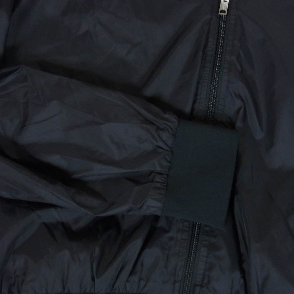MARNI マルニ M01144 ナイロン ロゴ ジップアップ ブルゾン ジャケット キッズ ブラック系 14【中古】
