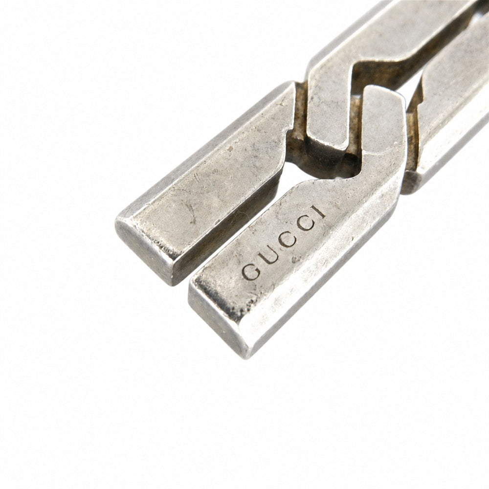 GUCCI グッチ ノット インフィニティ ネックレス チェーン シルバー系【中古】