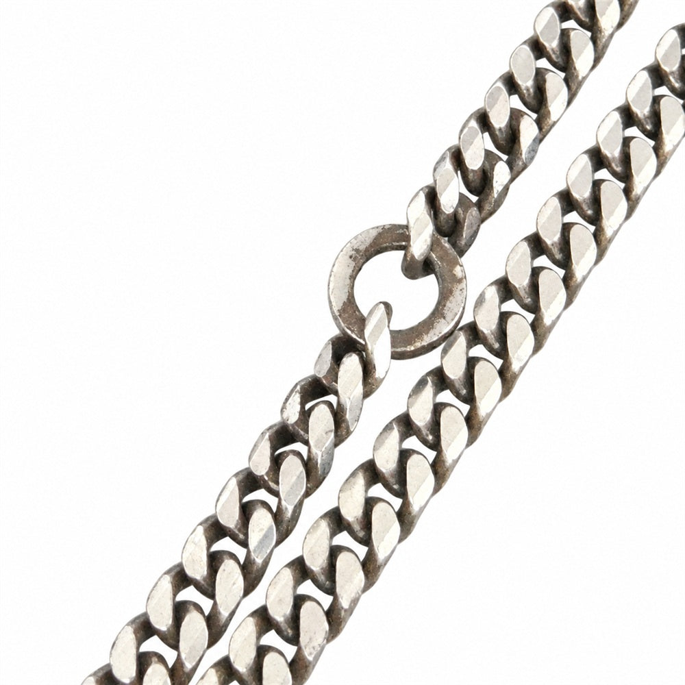 GUCCI グッチ ノット インフィニティ ネックレス チェーン シルバー系【中古】