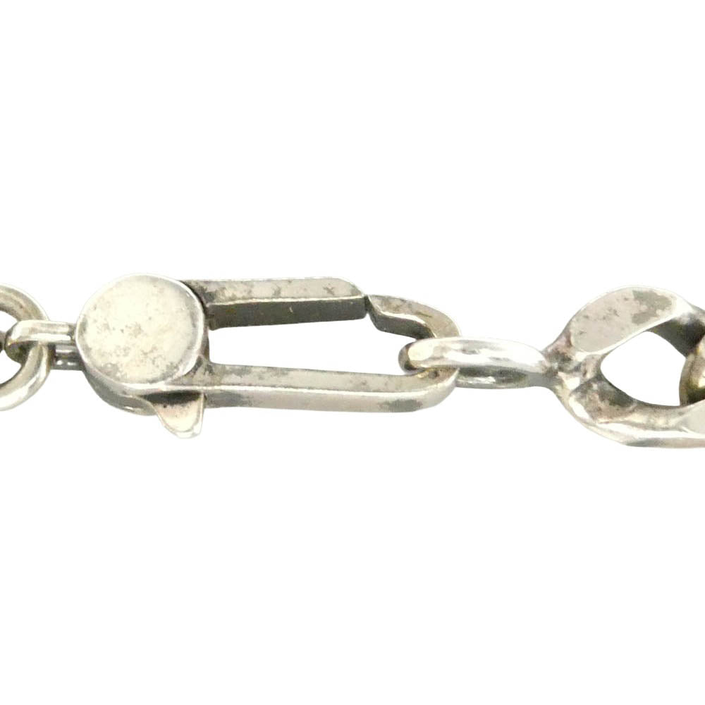 GUCCI グッチ BRACELET ゴースト ブレスレット 喜平 チェーン シルバー系 16【中古】