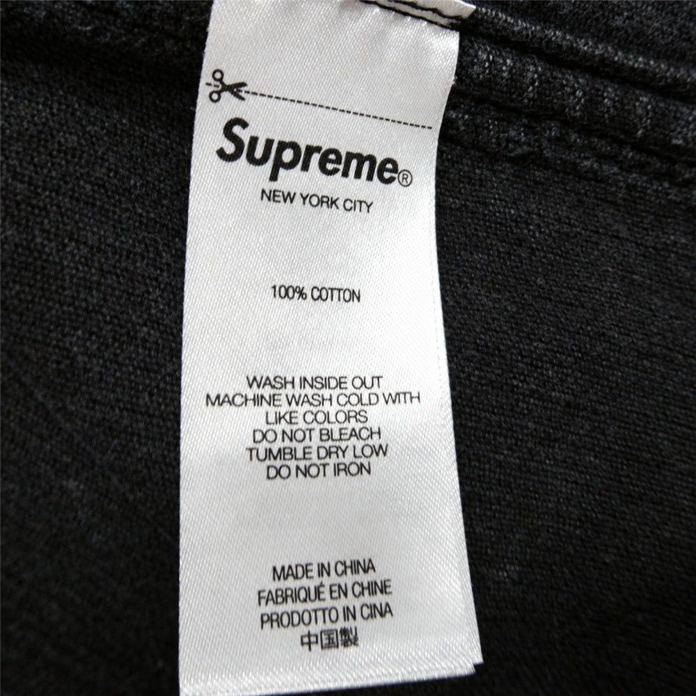 Supreme シュプリーム 24SS Washed Corduroy Zip Up Shirt ウォシュド コーデュロイ ジップアップ コットン 長袖シャツ ブルゾン ジャケット ダークブラウン系 L【中古】