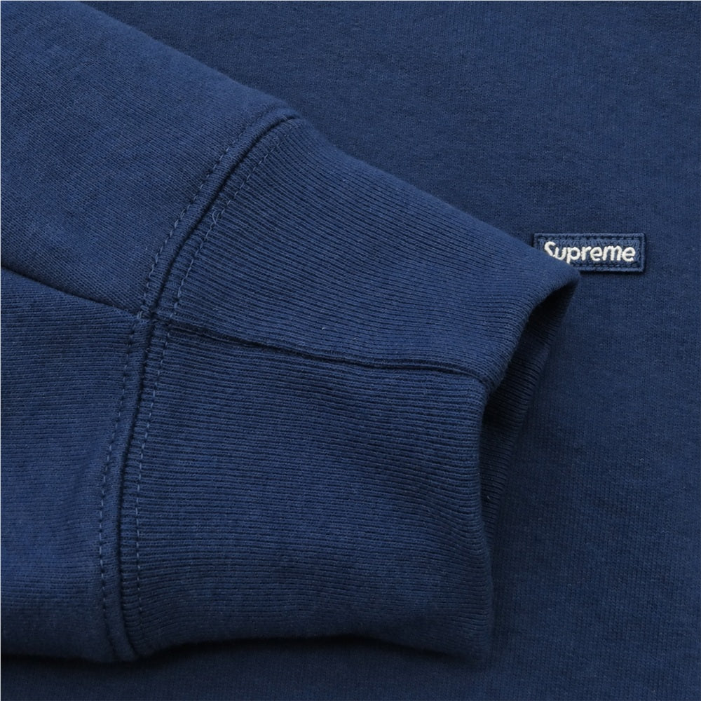 Supreme シュプリーム 25SS Small Box Hooded Sweatshirt スモール ボックス ロゴ フーデッド プルオーバー スウェットシャツ フーディー パーカー ブルー系 L【中古】