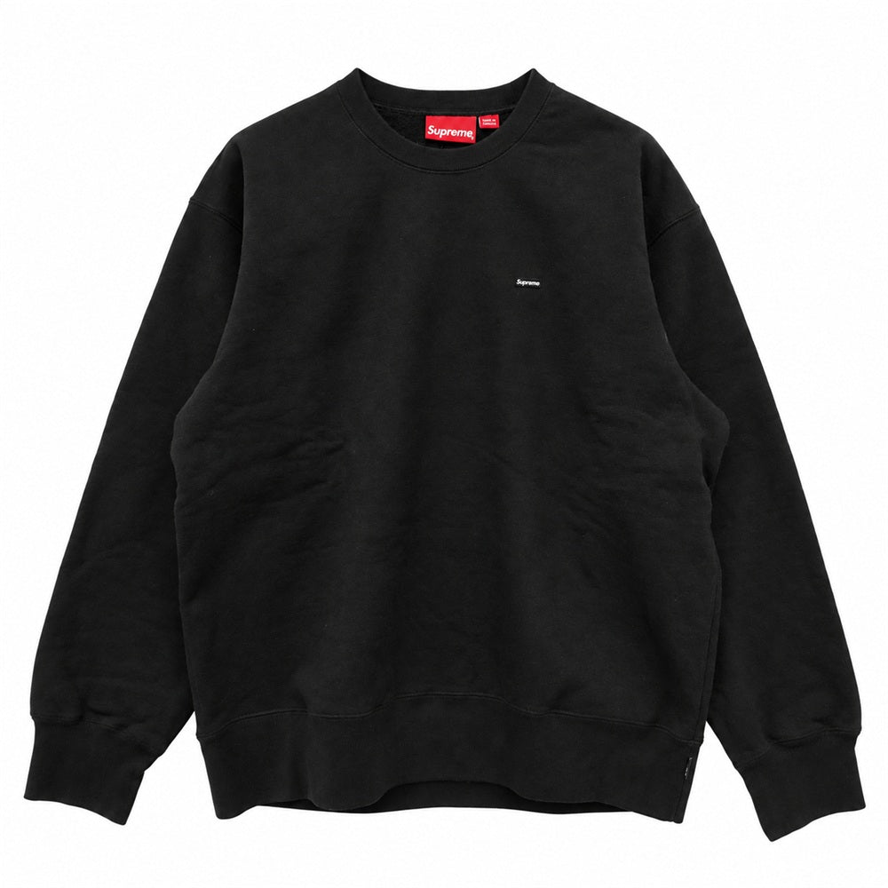 Supreme シュプリーム Small Box Crewneck スモール ボックス ロゴ クルーネック プルオーバー スウェット トレーナー ブラック系 M【中古】