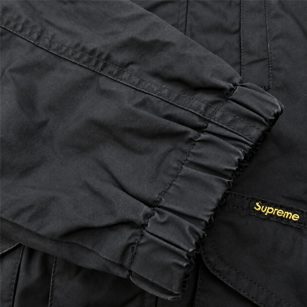 Supreme シュプリーム 19SS Highland Jacket ハイランド ジャケット コットン フード付き マウンテンパーカー ブラック系 L【中古】
