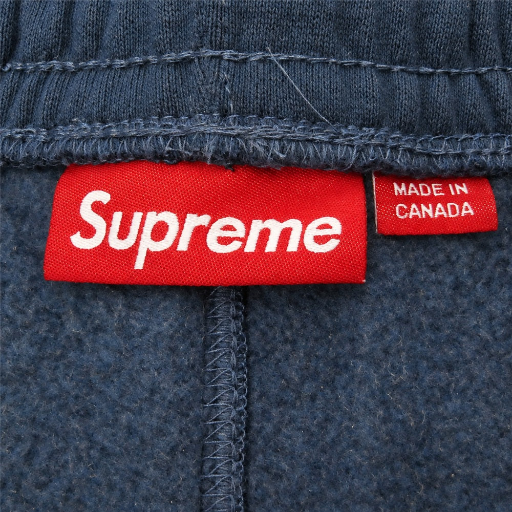 Supreme シュプリーム 25SS Small Box Sweatpant スモール ボックス ロゴ スウェット イージー ジョガーパンツ ブルー系 L【中古】