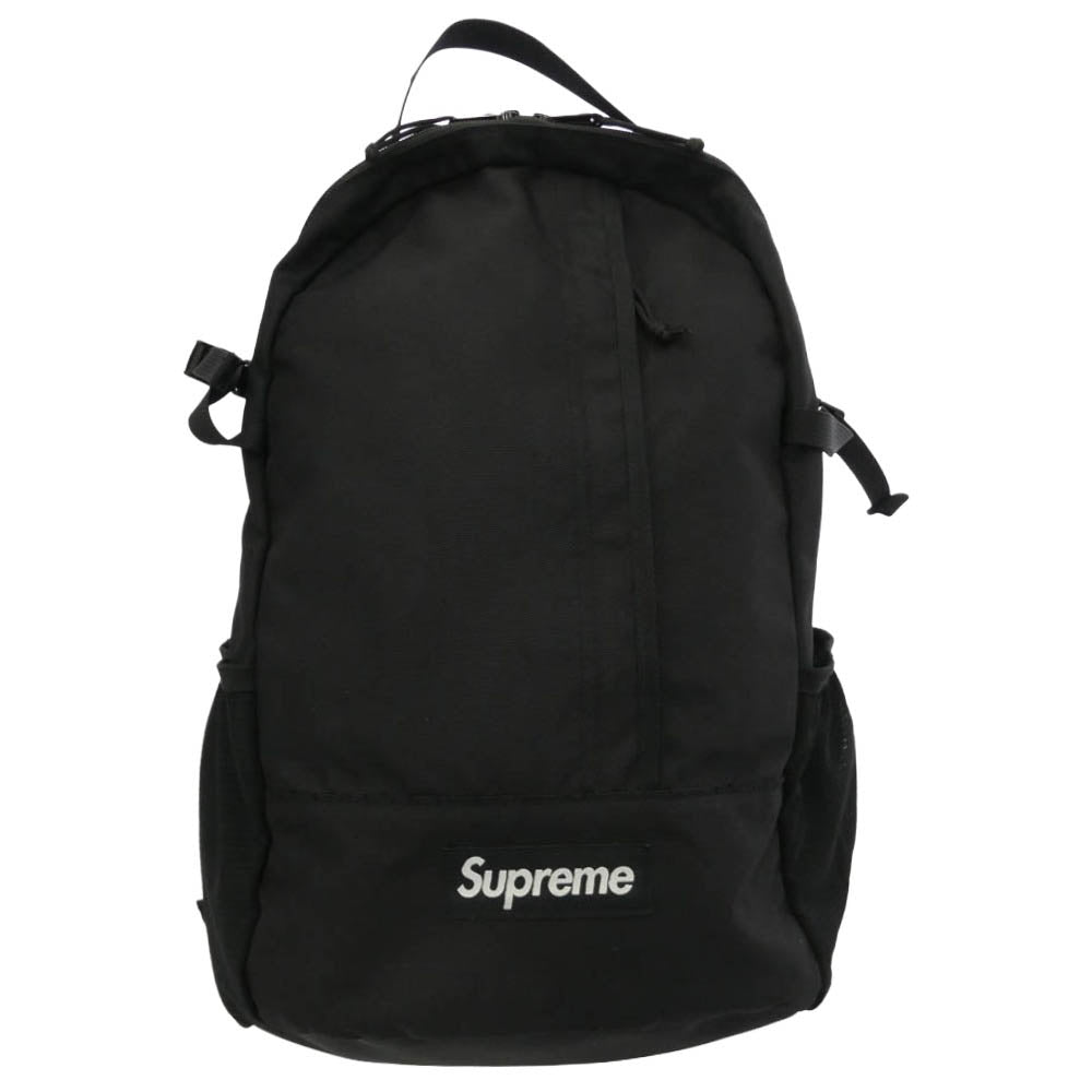 Supreme シュプリーム 18SS Backpack バックパック リュック ブラック系【中古】
