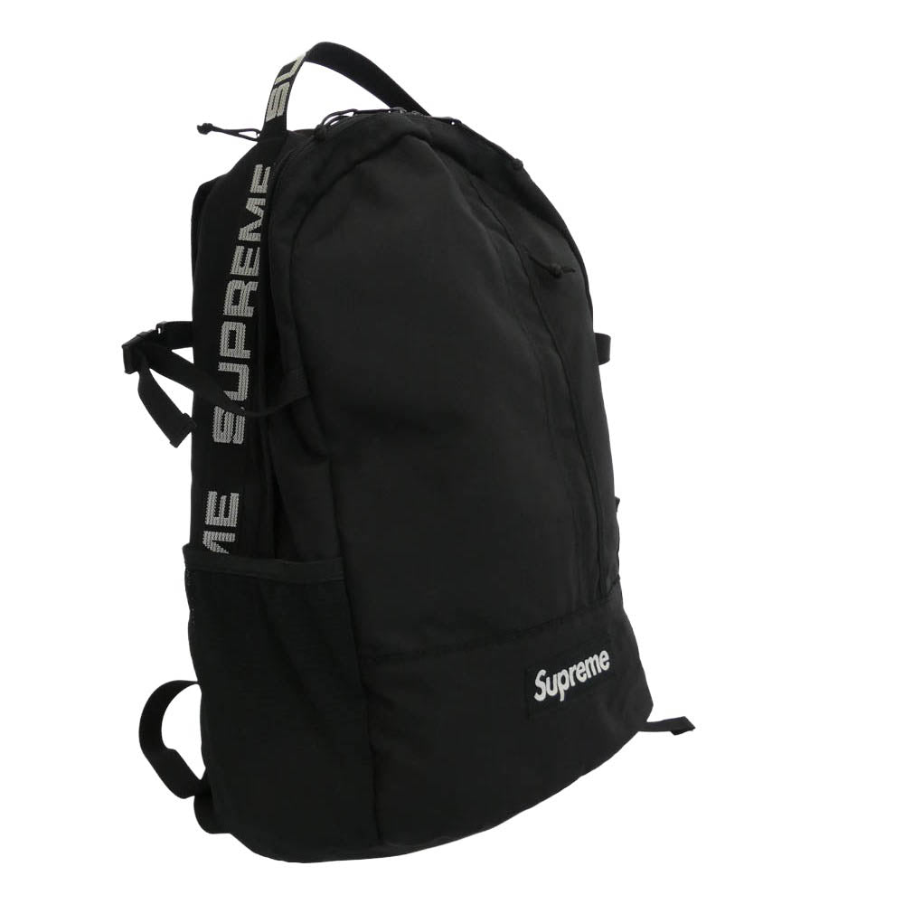 Supreme シュプリーム 18SS Backpack バックパック リュック ブラック系【中古】