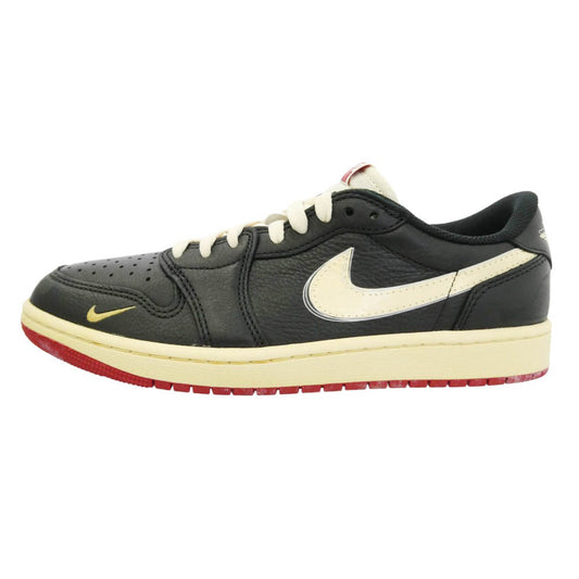 NIKE ナイキ IB8958-001 Nigel Sylvester Air Jordan 1 Retro Low OG Better With Time ナイジェルシルベスター エアジョーダン1 レトロ ロー OG ベター ウィズ タイム スニーカー ブラック系 27.0cm【新古品】【未使用】【中古】
