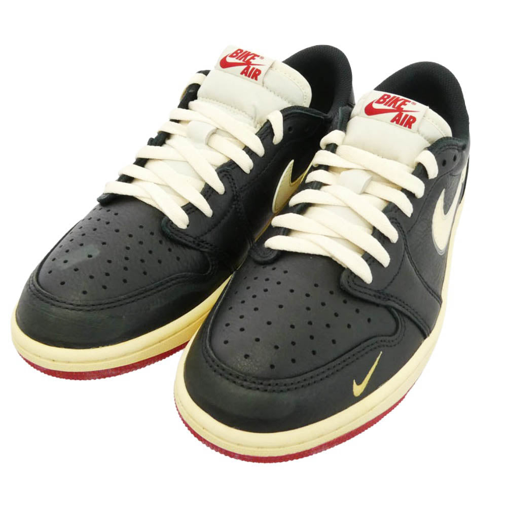NIKE ナイキ IB8958-001 Nigel Sylvester Air Jordan 1 Retro Low OG Better With Time ナイジェルシルベスター エアジョーダン1 レトロ ロー OG ベター ウィズ タイム スニーカー ブラック系 27.0cm【新古品】【未使用】【中古】