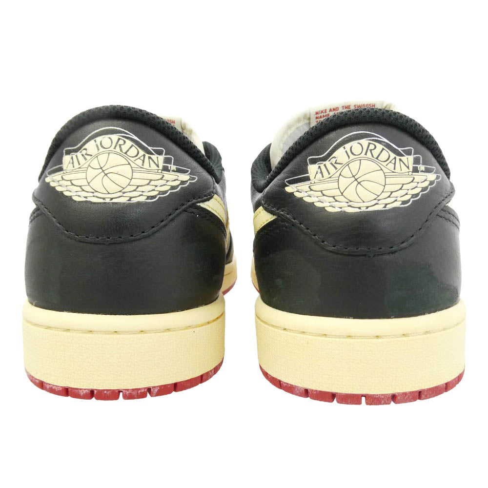 NIKE ナイキ IB8958-001 Nigel Sylvester Air Jordan 1 Retro Low OG Better With Time ナイジェルシルベスター エアジョーダン1 レトロ ロー OG ベター ウィズ タイム スニーカー ブラック系 27.0cm【新古品】【未使用】【中古】