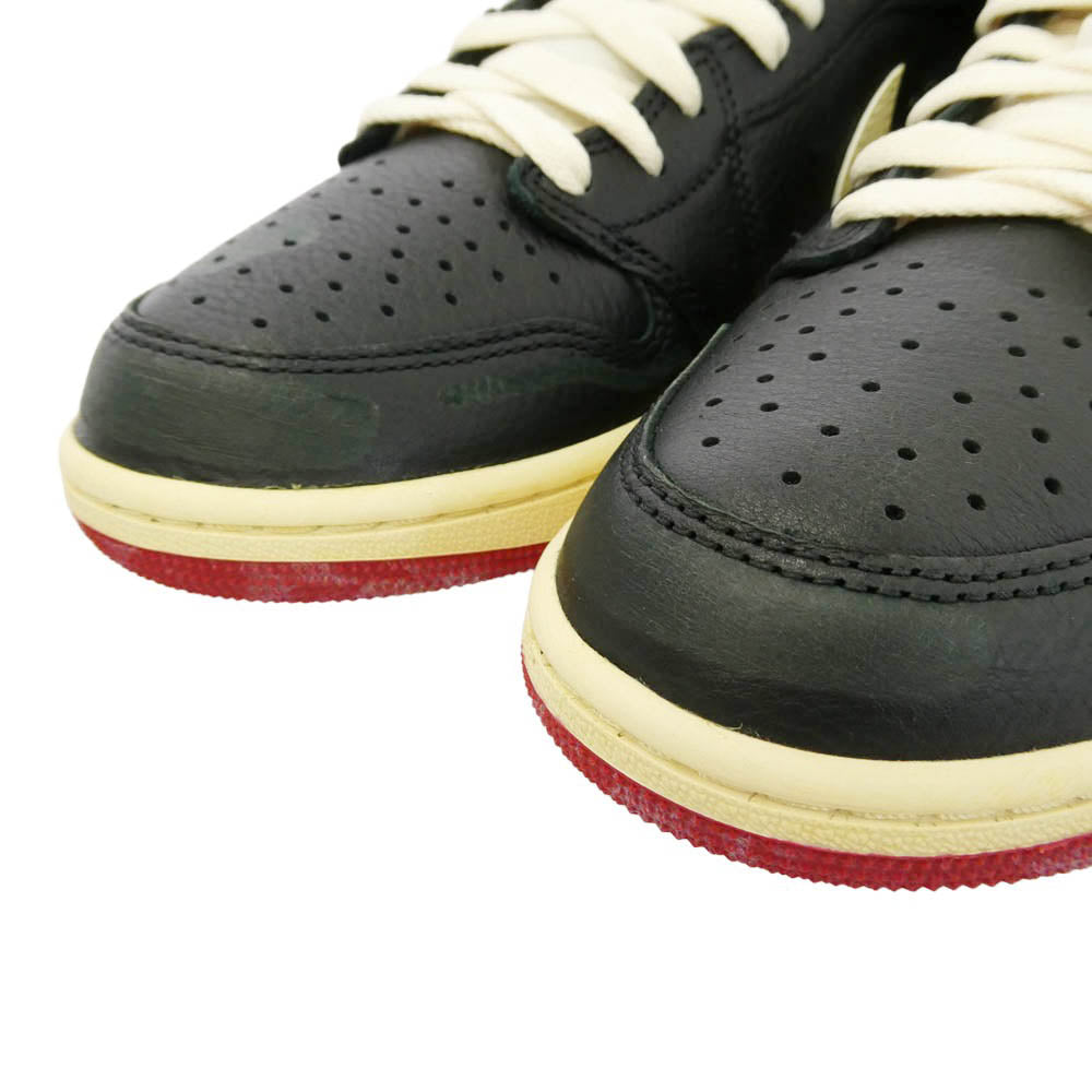 NIKE ナイキ IB8958-001 Nigel Sylvester Air Jordan 1 Retro Low OG Better With Time ナイジェルシルベスター エアジョーダン1 レトロ ロー OG ベター ウィズ タイム スニーカー ブラック系 27.0cm【新古品】【未使用】【中古】