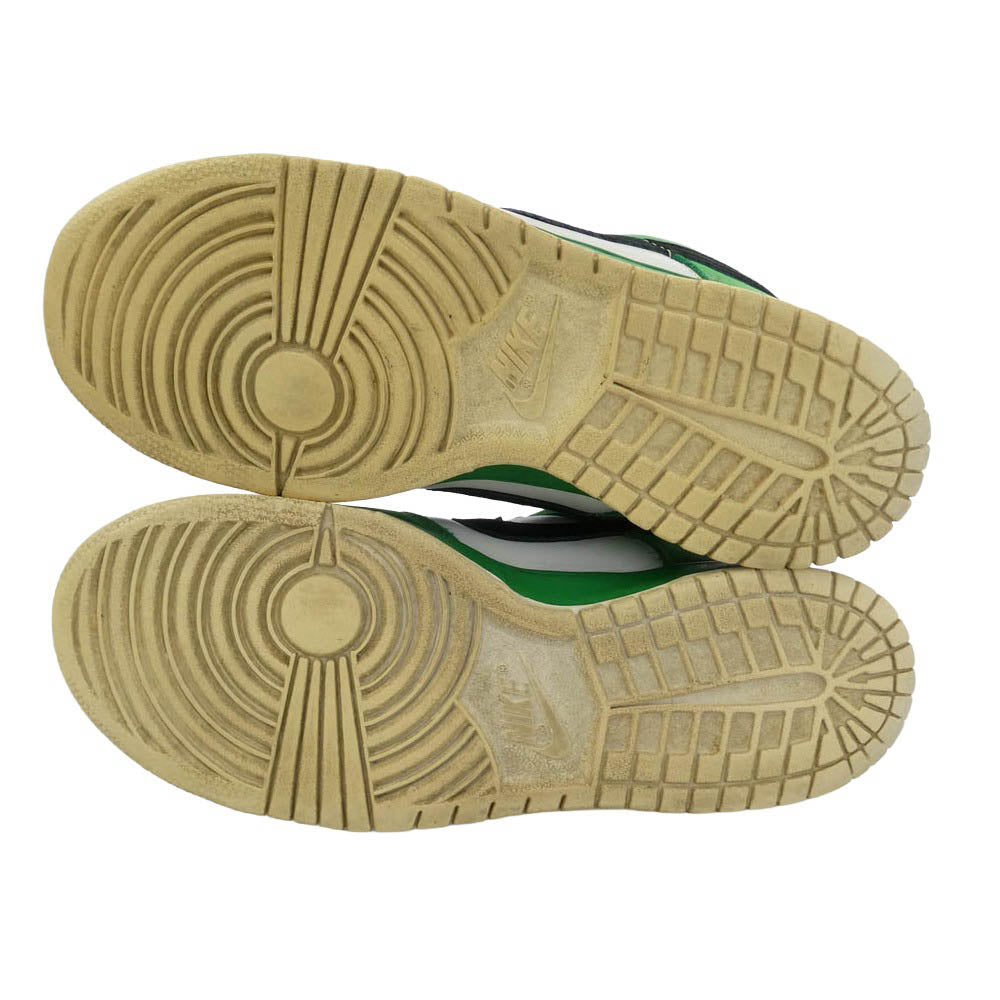 NIKE ナイキ 304292-302 【フェイクバスターズ鑑定済】観賞用 SB Dunk Low Heineken SB ダンク ハイネケン スニーカー グリーン系 27cm【中古】