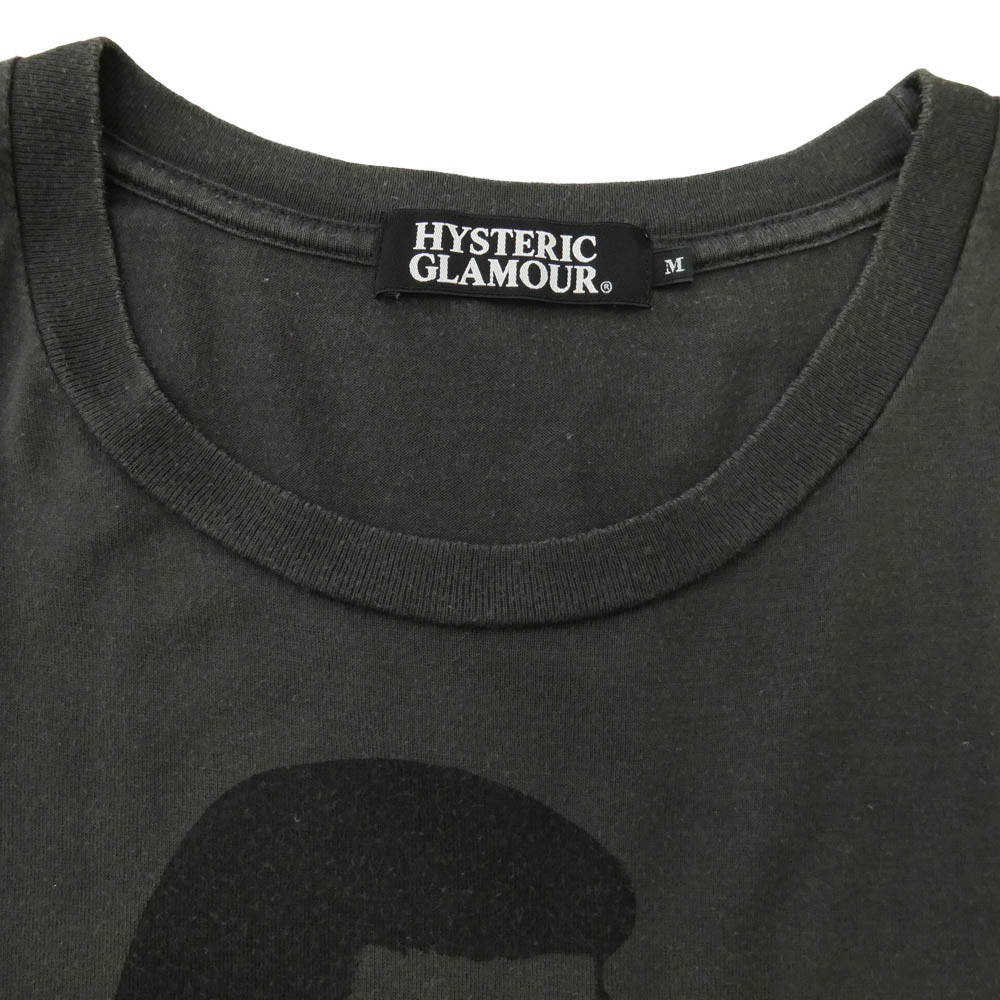HYSTERIC GLAMOUR ヒステリックグラマー 0222CT23 BETTIE MANIA ベティーマフィア 半袖 Tシャツ ブラック系 M【中古】