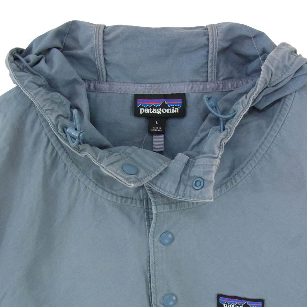 patagonia パタゴニア 24SS 20325SP24 Funhoggers Anorak ファンホッガーズアノラックパーカー ブルー系 L【中古】