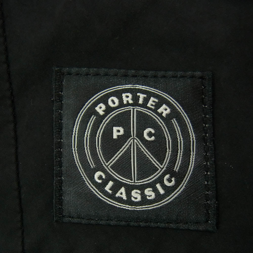 PORTER CLASSIC ポータークラシック WEATHER JAZZ PANTS ウェザー ジャズパンツ ブラック系 M【中古】