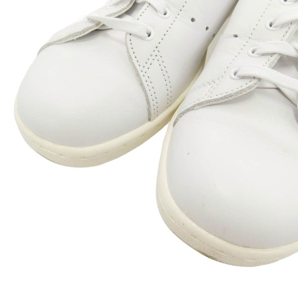 adidas アディダス IF0202 STAN SMITH 80s スタンスミス 復刻 コートシューズ ローカット スニーカー ホワイト系 グリーン系 27.5cm【中古】