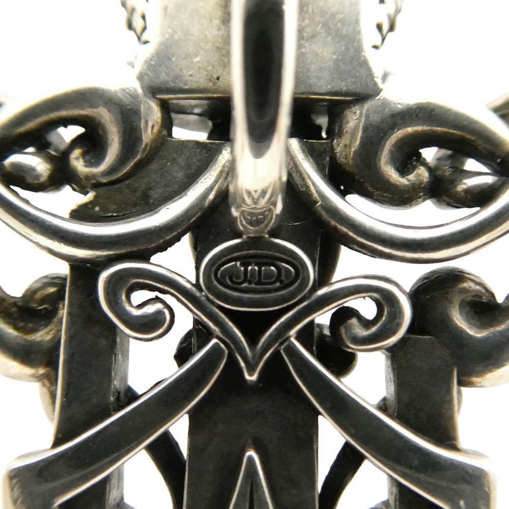 Justin Davis ジャスティンデイビス SPJ253 PROTAGE PENDANT プロテージ ペンダント ネックレストップ シルバー系【中古】