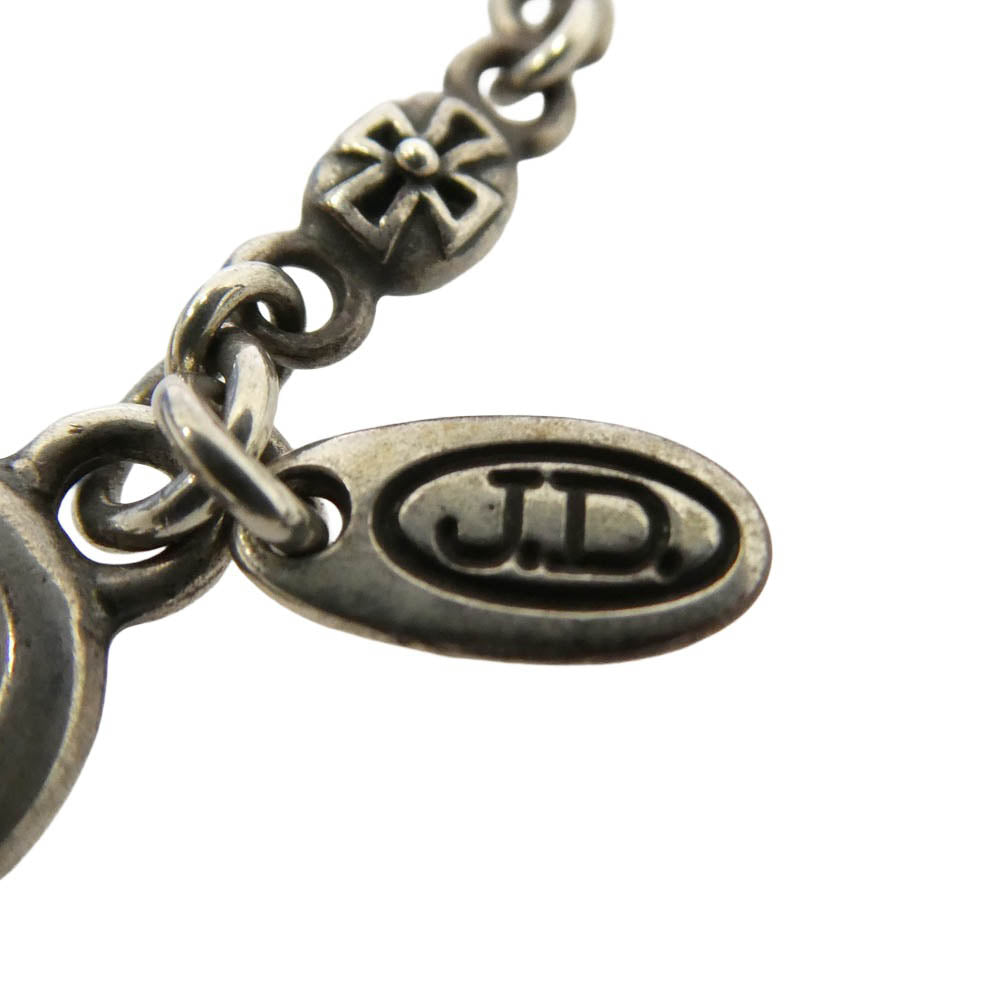 Justin Davis ジャスティンデイビス SNJ125 TINY CROSS CHAIN タイニークロス チェーン ネックレス 50cm シルバー系【中古】