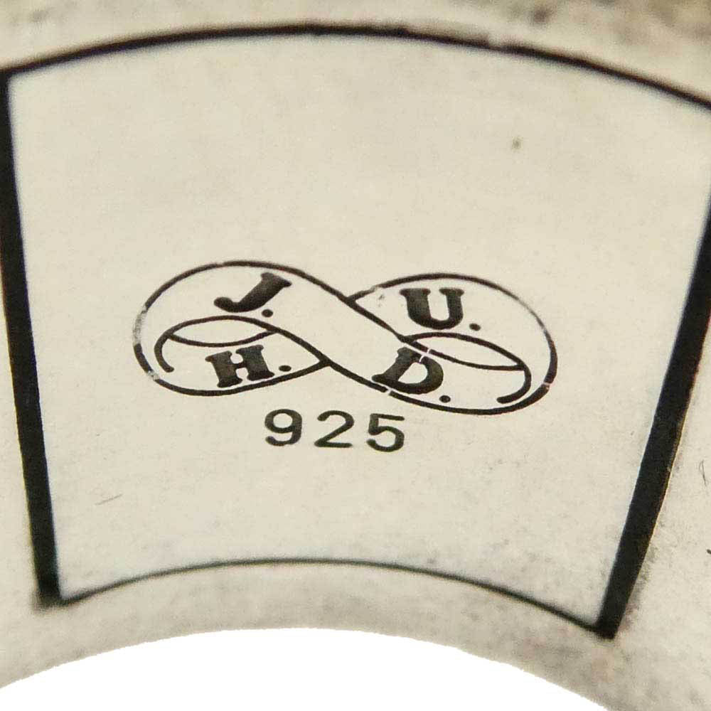 Justin Davis ジャスティンデイビス SRJ504 S.E.X. SEX RING リング 白蝶貝 オニキス シルバー系 ブラック系 24.5号【中古】