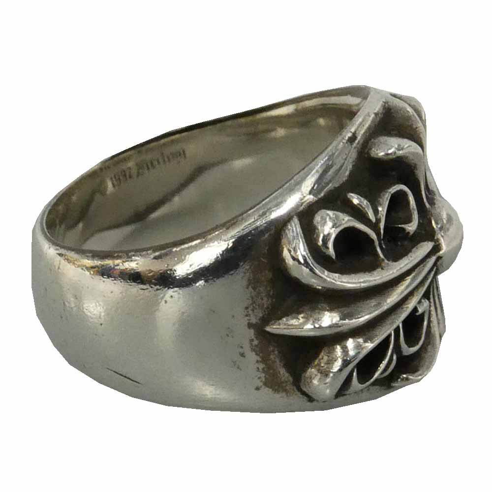CHROME HEARTS クロムハーツ（原本無） KEEPER RING キーパー リング シルバー系 25号【中古】
