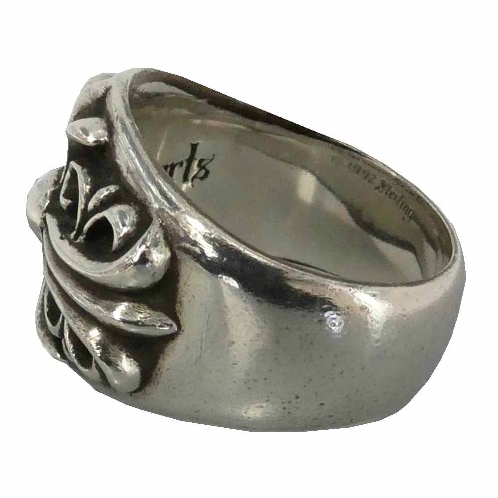 CHROME HEARTS クロムハーツ（原本無） KEEPER RING キーパー リング シルバー系 25号【中古】