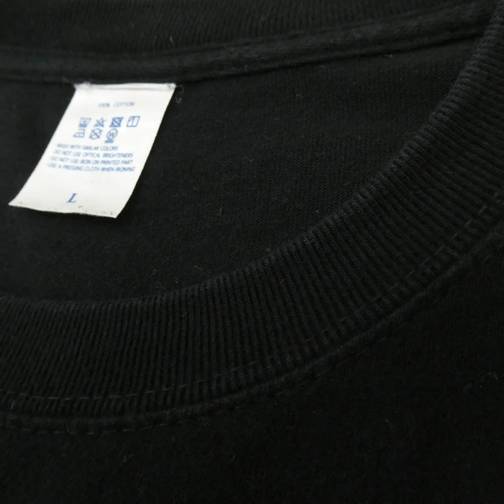 ISAMUKATAYAMA BACKLASH イサムカタヤマバックラッシュ ANONYMOUS FUKUOKA 直営店限定 アノニマス フクオカ ロングスリーブ 長袖 Tシャツ カットソー ブラック系 L【中古】