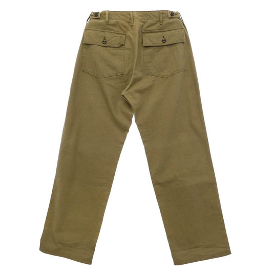 WAREHOUSE ウエアハウス HBT MILITARY PANTS ヘリンボーン ベイカーパンツ ベージュ系 33【中古】