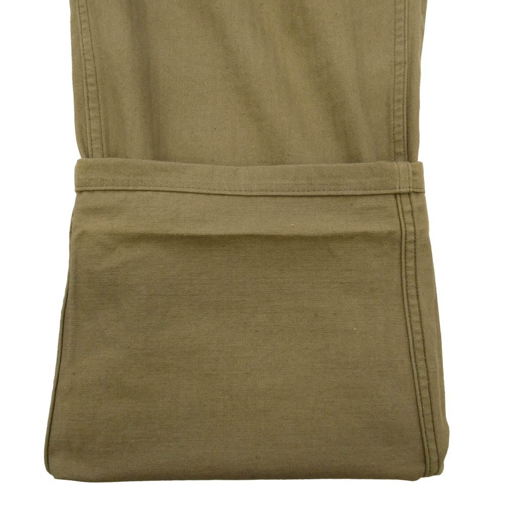 WAREHOUSE ウエアハウス HBT MILITARY PANTS ヘリンボーン ベイカーパンツ ベージュ系 33【中古】