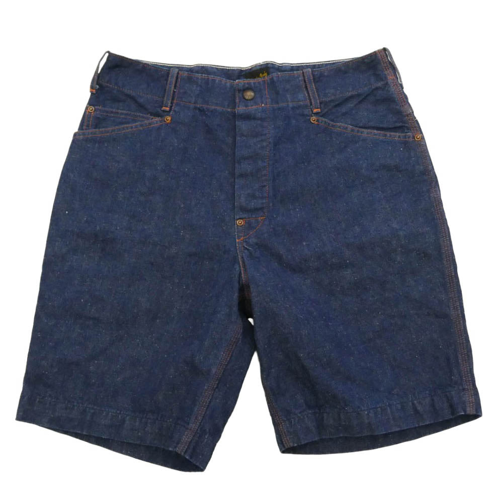 TENDERLOIN テンダーロイン T-PAINTER SHORTS DENIM ペインター デニム ハーフパンツ ショーツ インディゴブルー系 XS【中古】