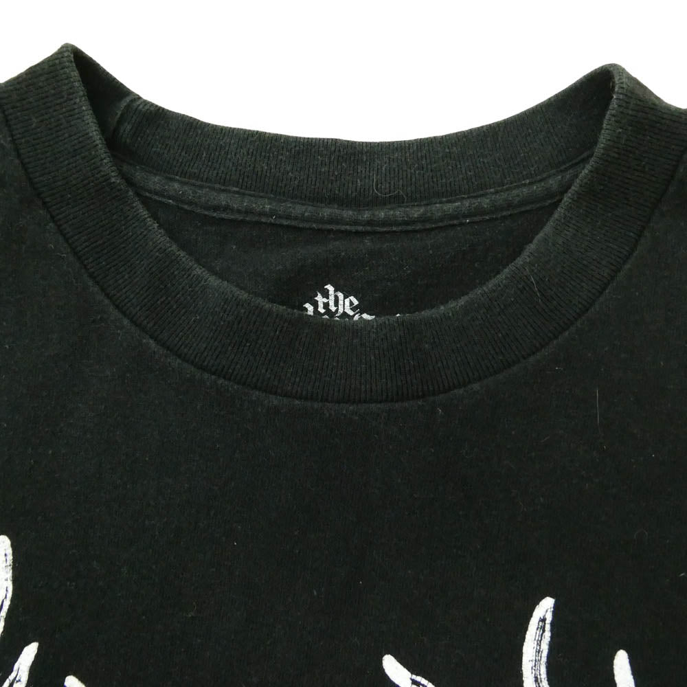 TENDERLOIN テンダーロイン T-TEE2 K-SEVEN グラフィック ロゴ プリント コットン 半袖 Tシャツ ブラック系 M【中古】