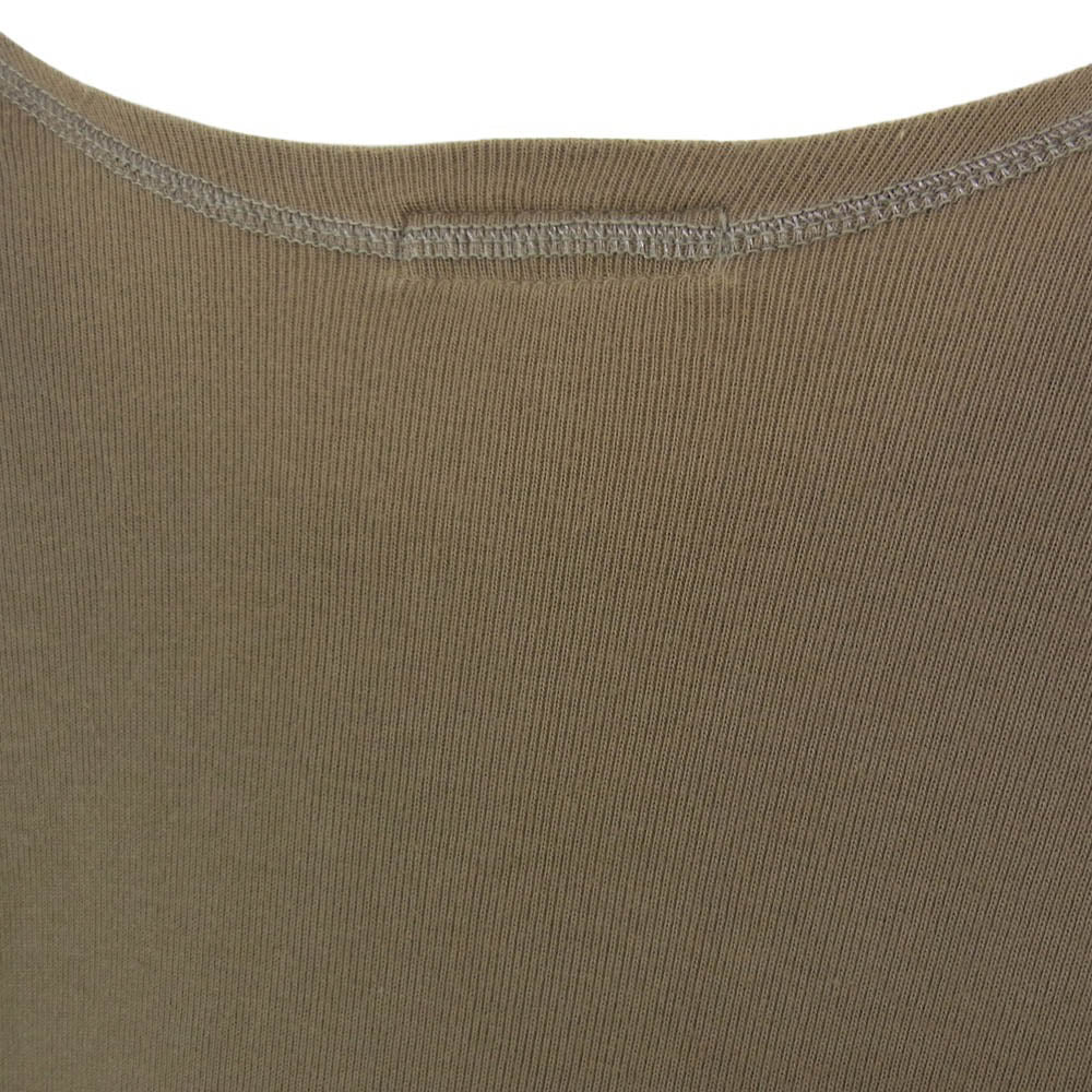 オールドホームステッダー INTERLOCK CREWNECK LONG SLEEVE 長袖 Tシャツ カットソー カーキ系 44【中古】