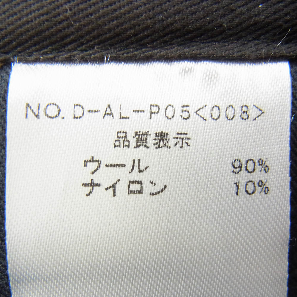 ジャンゴアトゥール D-AL-P05 ウール ポリエステル トラウザー パンツ オリーブ系 ブラウン系 M【中古】