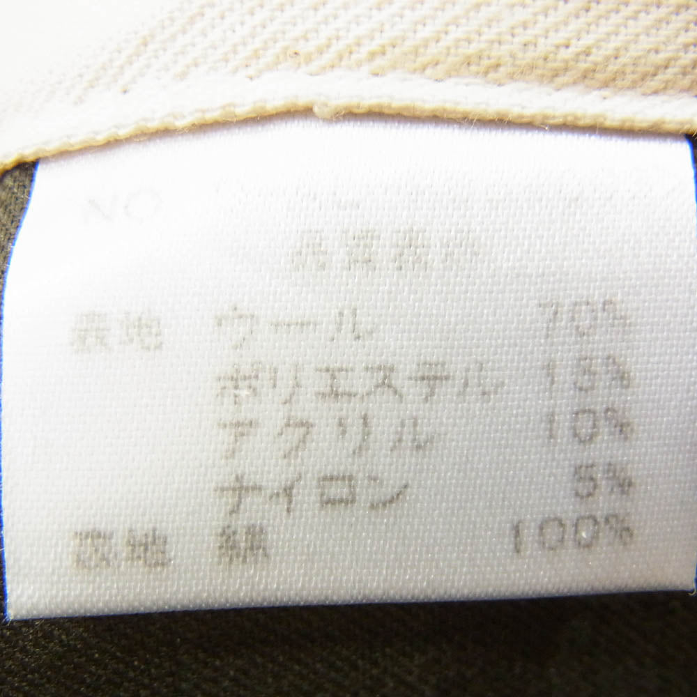 ジャンゴアトゥール D-AL-P05 ウール ポリエステル トラウザー パンツ カーキ系 S【中古】