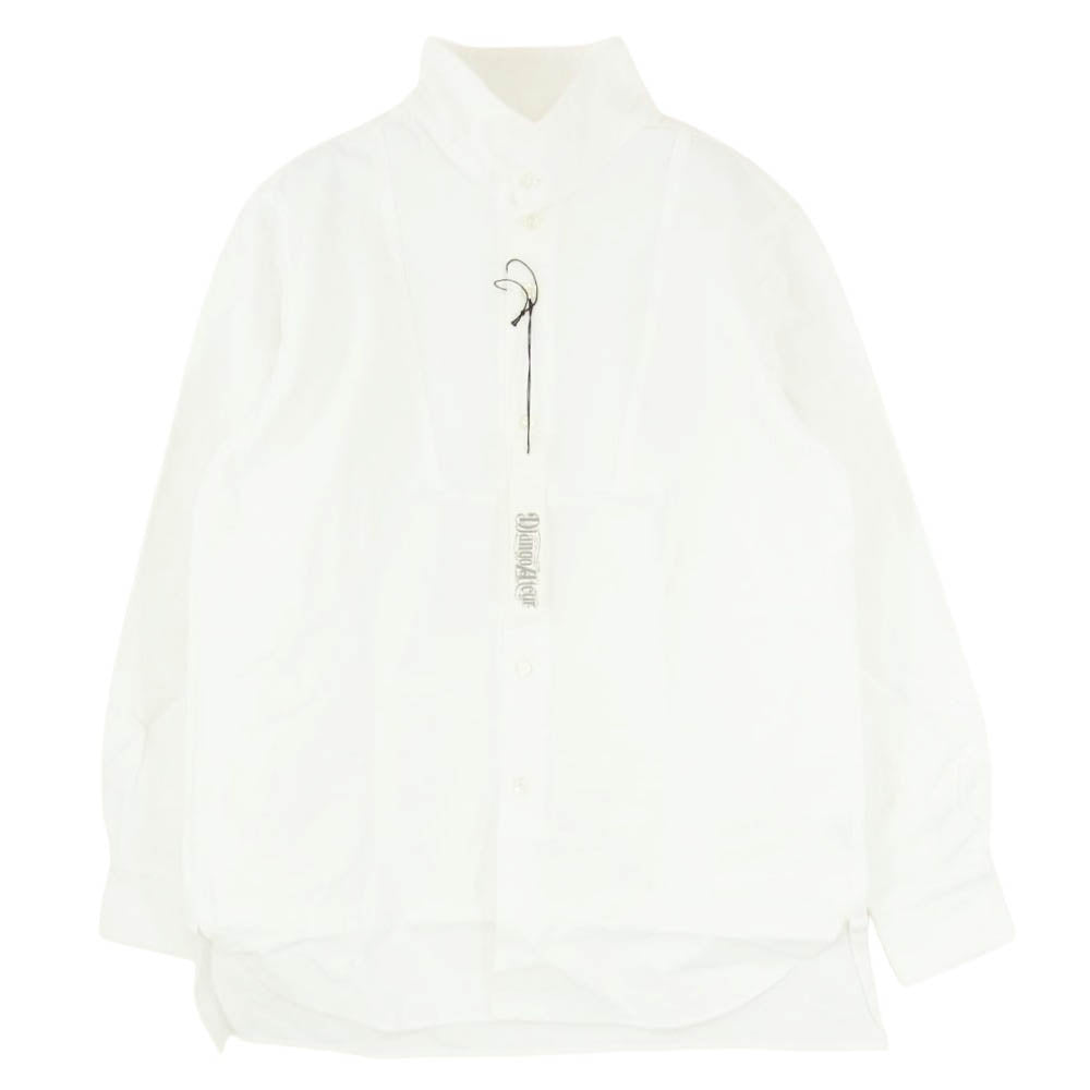 ジャンゴアトゥール DS-49 da highneck shirt ハイネックカラー 長袖 シャツ オフホワイト系 M【新古品】【未使用】【中古】