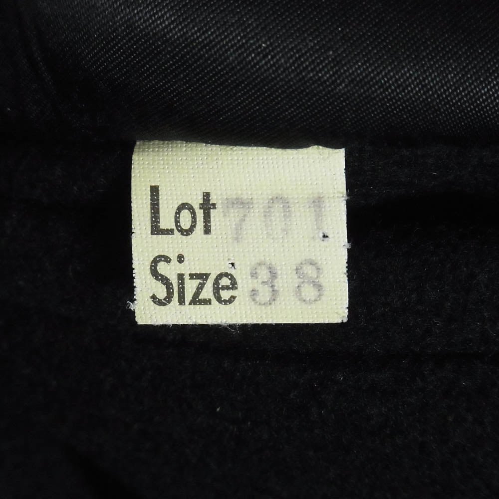ワープアンドウーフ PIONEER TAILORING P COAT ピーコート ブラック系 38【中古】