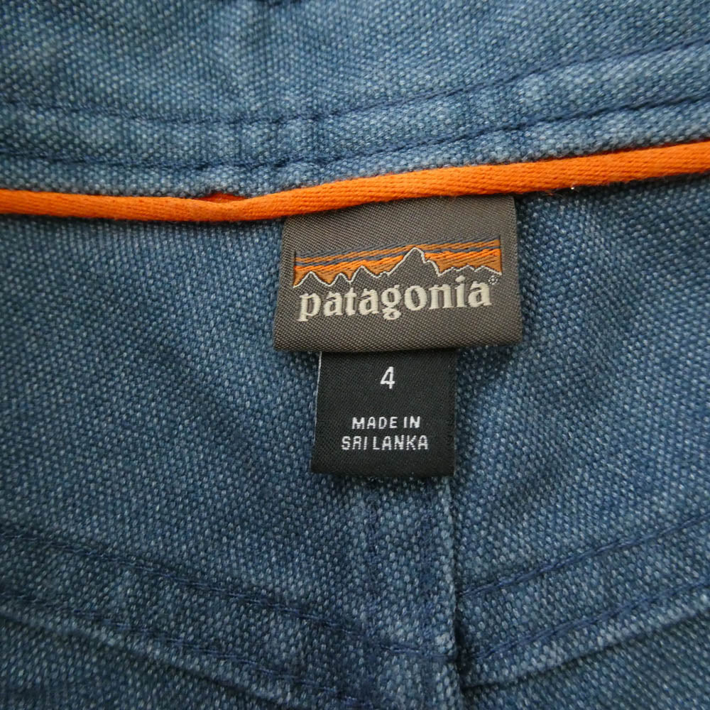 patagonia パタゴニア 24aw 56560 ヘンプ ウィメンズ オールシーズンズ ダブル ニー パンツ ブルー ブルー系 4【中古】