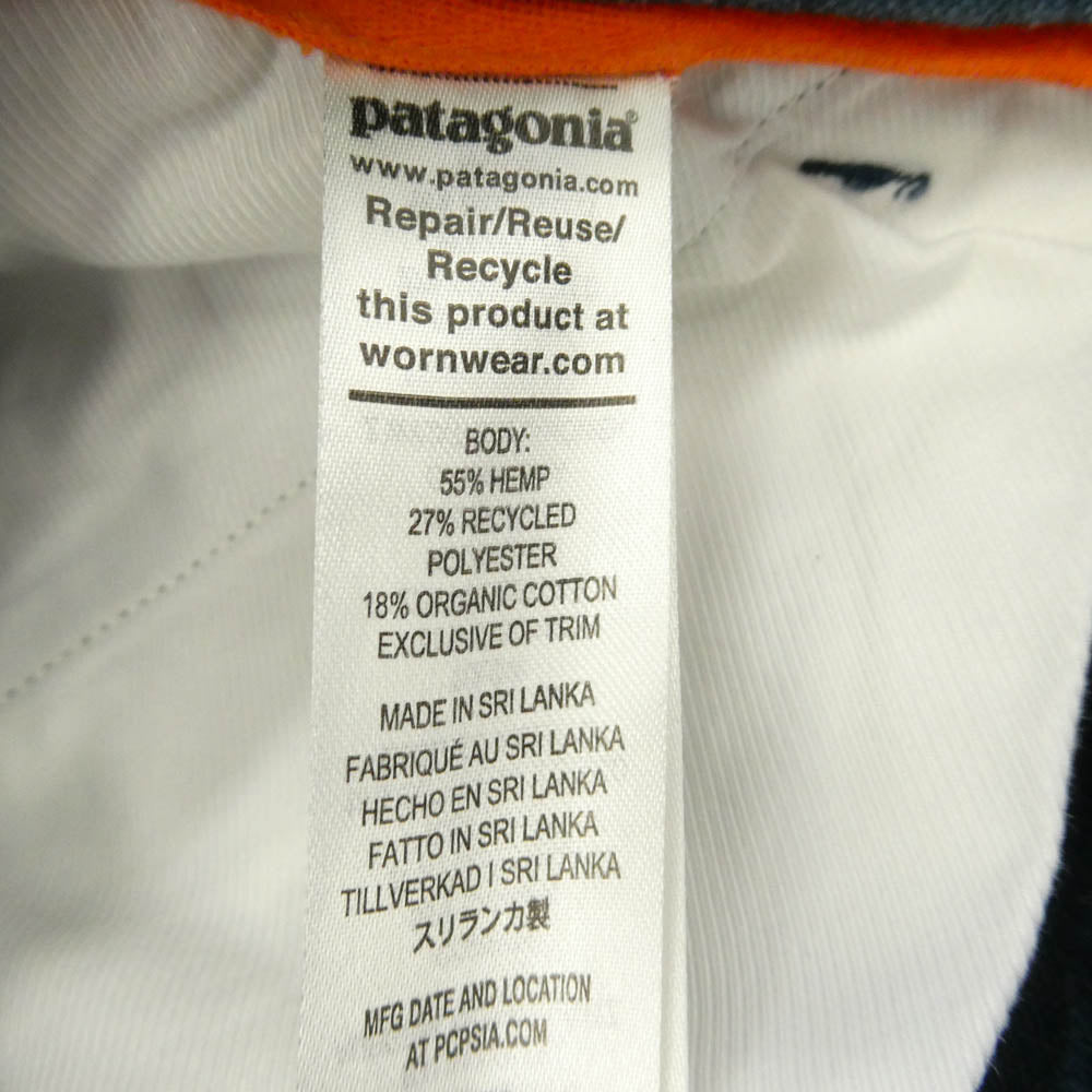 patagonia パタゴニア 24aw 56560 ヘンプ ウィメンズ オールシーズンズ ダブル ニー パンツ ブルー ブルー系 4【中古】