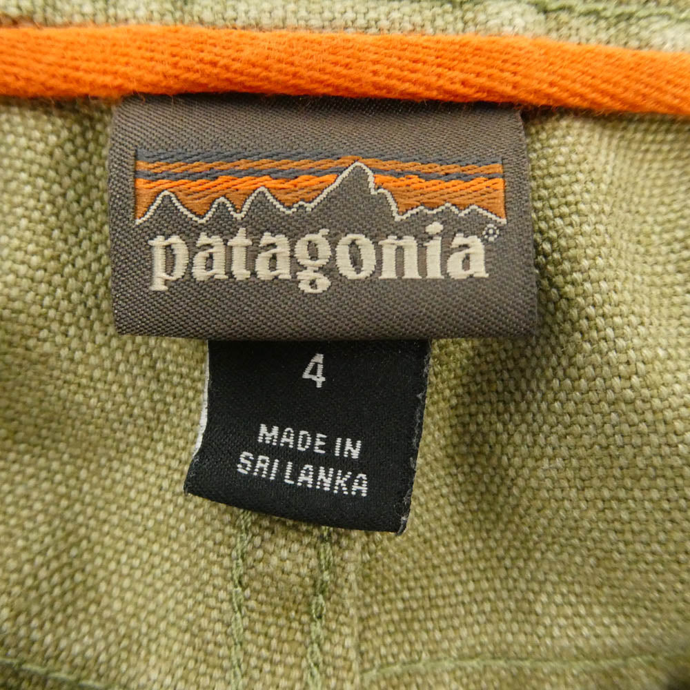 patagonia パタゴニア 24aw 56560 ヘンプ ウィメンズ オールシーズンズ ダブル ニー パンツ カーキ カーキ系 4【中古】