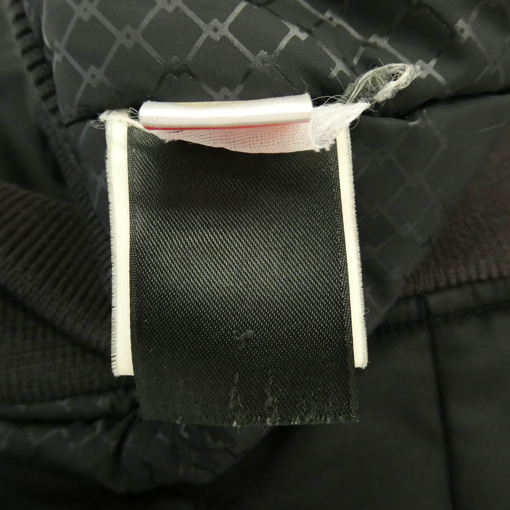 THE NORTH FACE ノースフェイス NY01470 Q THREE JACKET MA-1 ナイロン キュースリー フライトジャケット ボンバージャケット ブラック系 L【中古】