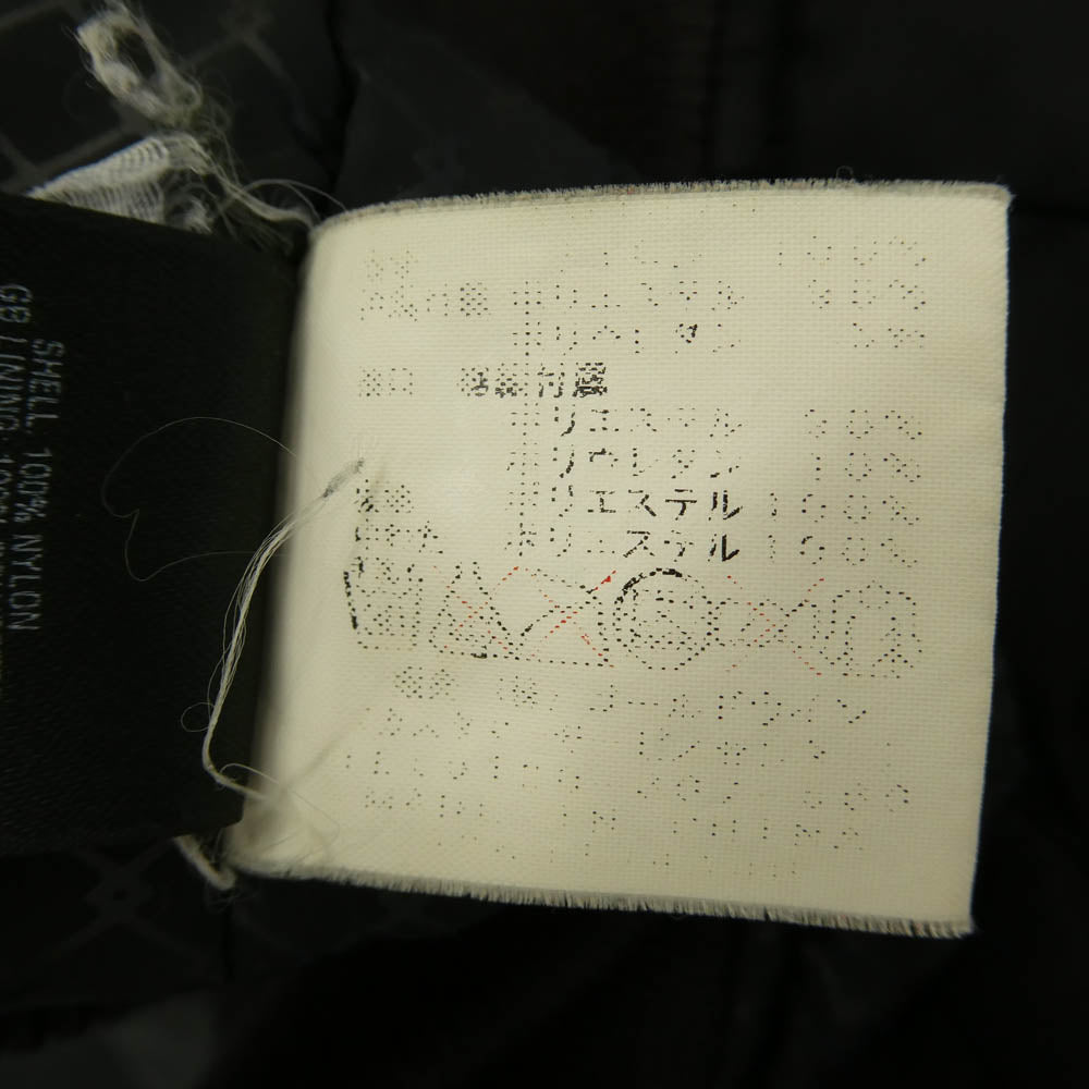 THE NORTH FACE ノースフェイス NY01470 Q THREE JACKET MA-1 ナイロン キュースリー フライトジャケット ボンバージャケット ブラック系 L【中古】