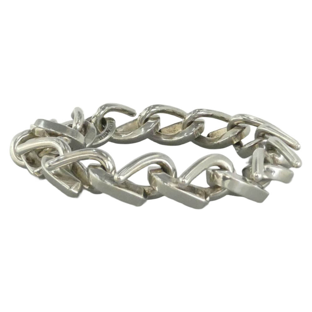 TIFFANY&Co. ティファニー FORGE LARGE LINK フォージラージリンク ブレスレット シルバー系【中古】