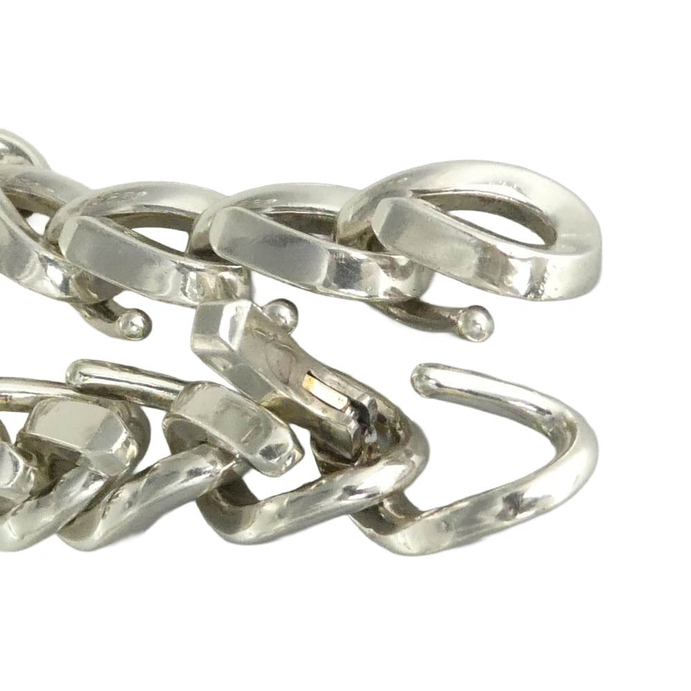 TIFFANY&Co. ティファニー FORGE LARGE LINK フォージラージリンク ブレスレット シルバー系【中古】