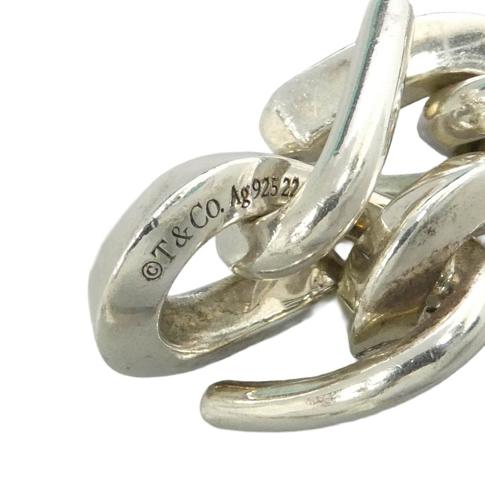 TIFFANY&Co. ティファニー FORGE LARGE LINK フォージラージリンク ブレスレット シルバー系【中古】